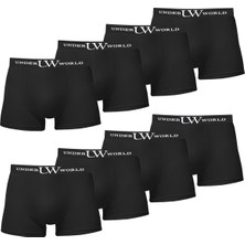 Cnt Underworld 8'li Erkek Katlanma Yapmayan Premium Kutulu Likralı Boxer