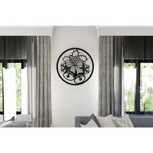 M&c Concept Yılbaşı Model-4 Metal Duvar Tablosu  - Siyah