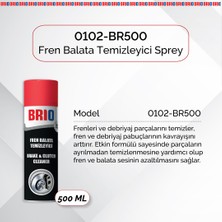 Brio Fren Balata Temizleyici Sprey 500 Ml