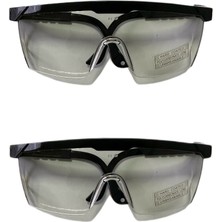 Max Safety Maxsafety (2 Adet) SE2172 Koruyucu Gözlük Şeffaf Buğulanmaz