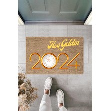 Stok Shop Kapı Önü Paspası Yeni Yıl Konsepti Dijital Baskı PY-175111177