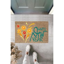 Stok Shop Kapı Önü Paspası Yeni Yıl Konsepti Dijital Baskı PY-175111194