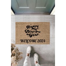 Stok Shop Kapı Önü Paspası Yeni Yıl Konsepti Dijital Baskı PY-175111111