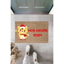 Stok Shop Kapı Önü Paspası Yeni Yıl Konsepti Dijital Baskı PY-175111115