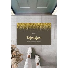 Stok Shop Dijital Baskı Kişiye Özel Iç Kapı Dekorasyon Paspas  PS11257