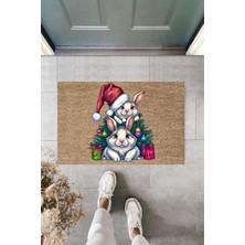 Stok Shop Kapı Önü Paspası Yeni Yıl Konsepti Dijital Baskı PY-175111215