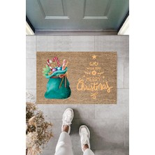 Stok Shop Kapı Önü Paspası Yeni Yıl Konsepti Dijital Baskı PY-175111246