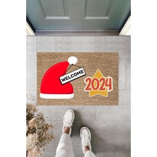 Stok Shop Kapı Önü Paspası Yeni Yıl Konsepti Dijital Baskı PY-175111124