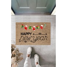 Stok Shop Kapı Önü Paspası Yeni Yıl Konsepti Dijital Baskı PY-175111167