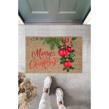 Stok Shop Kapı Önü Paspası Yeni Yıl Konsepti Dijital Baskı PY-175111244