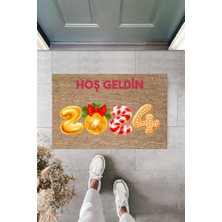 Stok Shop Kapı Önü Paspası Yeni Yıl Konsepti Dijital Baskı PY-175111117