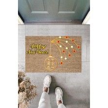 Stok Shop Kapı Önü Paspası Yeni Yıl Konsepti Dijital Baskı PY-175111168