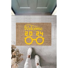 Stok Shop Kapı Önü Paspası Yeni Yıl Konsepti Dijital Baskı PY-175111204