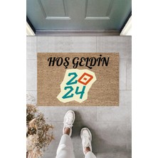 Stok Shop Kapı Önü Paspası Yeni Yıl Konsepti Dijital Baskı PY-175111133