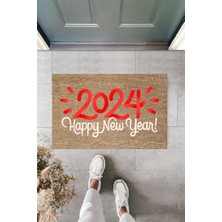 Stok Shop Kapı Önü Paspası Yeni Yıl Konsepti Dijital Baskı PY-175111214