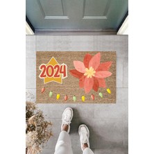 Stok Shop Kapı Önü Paspası Yeni Yıl Konsepti Dijital Baskı PY-175111231