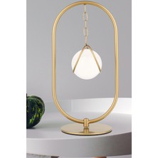 Begüsa Hakko Aksesuar Eskitme Metal ve Cam Malzemeden Şık Dekoratif Ürün 17 cm Çapında