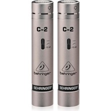 Behringer C-2 Stüdyo Tipi Condenser Kayıt Mikrofonu (2'li)