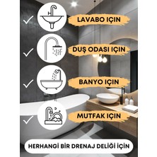 Luckshery Lavabo Küvet Tıkacı Mutfak Banyo Gider Tıpası Kapağı Tıkaç Süzgeç