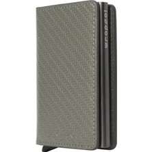 Wrapsol Mekanizmalı Cüzdan Akıllı Kartlık Book Karbon