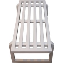 Diva Ahşap Bench Modeli Dalbs-B 001(BEYAZ Renk Bench