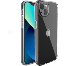 Gpack Apple iPhone 13 Kılıf Kamera Korumalı Tıpalı Silikon Renksiz