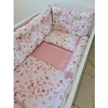 Babynest Dünyası 60X120 Çift Yönlü Beşik 4 Kenar Koruma (Yılan Yastık +)