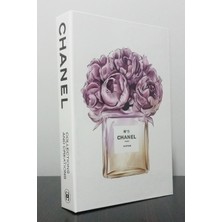 2'li Dekoratif Kitap Görünümlü Kutu Dior Gelinlik & Chanel Parfum Temalı