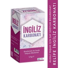 Relife Saf Ingiliz Karbonatı 125 gr Sodyum Bikarbonat Alkali Yaşam