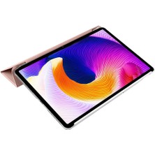 Gpack Xiaomi Redmi Pad Se 11 Kılıf Smart Cover Standlı Uyku Modlu SM11+NANO+KALEM Gold