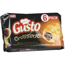 Cici Gusto Kruvasan Çikolatalı 40 Gr. 6 Adet (1 Kutu)