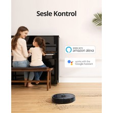 Anker Eufy Clean Robovac L35 Hybrid Islak Kuru Robot Süpürge - Sert Zemin ve Halıya Uygun - iPath Laser Navigasyon - 3200Pa - T2194 (Anker Türkiye Garantili)