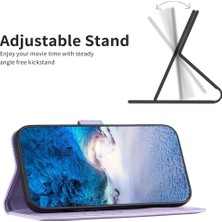 4U Sky Xiaomi Redmi A1 4g/a1+ 4g/a2 4g/a2+ 4g/poco C50 4g Deri Cüzdan Standı Kapak-Mor (Yurt Dışından)