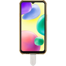 4U Sky Xiaomi Için Redmi 10A Elektrapılaşma Timsah Doku Telefon Kılıf Anti-Çizelge Koruyucu Cep Telefonu Kapağı Hassas Kesim Pu Deri Kaplamalı Tpu Kabuğu El Kayışı Kickstand-White (Yurt Dışından)