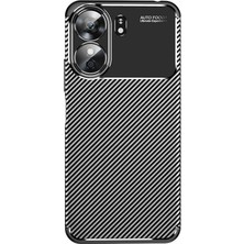 Dlrcase Xiaomi Redmi 13C Kılıf Negro Karbon Kamera Korumalı Silikon Lüx Siyah