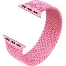 Smcase Apple Watch Ultra 2 Kordon Naylon Solo Loop 135MM Small Krd 61 Pembe