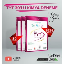 ÜçDörtBeş Yayınları TYT 30'lu Kimya Denemesi