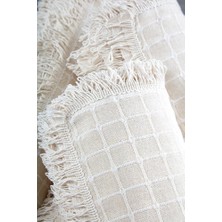Miss Linda Home Collection %100 Pamuklu Buldan Işi Koltuk Örtüsü