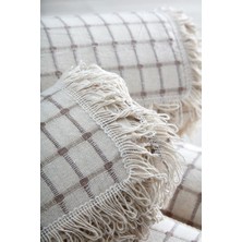 Miss Linda Home Collection %100 Pamuklu Buldan Işi Çekyat Örtüsü 180 x 220