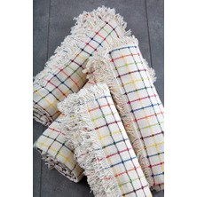 Miss Linda Home Collection %100 Pamuklu Buldan Işi Çekyat Örtüsü (180*350 Cm)