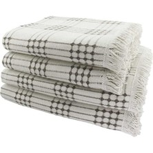 Miss Linda Home Collection Pamuklu Buldan Işi Çekyat Örtüsü 180*200 cm
