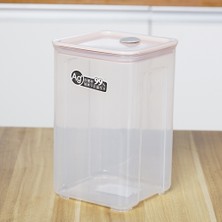 Sunshinee Adet Pp Gıda Saklama Kutusu Plastik Şeffaf Set Dökme Kapaklı Şişeler Kavanoz Kurutulmuş Tahıl Tankı 400L-1700L, Kırmızı (Yurt Dışından)
