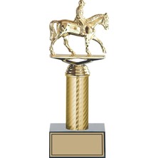 Odak Kupa - Figürlü Kupalar - At / Binici Figürlü Kupalar FG-007 B - 27 cm