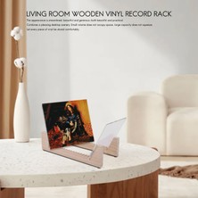 Sunshinee Vinil Plak Saklama Tutucusu, Akrilik Uçlar, Bu Modern Taşınabilir Raf Ünitesinde Sergileyin (Yurt Dışından)