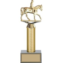 Odak Kupa - Figürlü Kupalar - At / Binici Figürlü Kupalar FG-007 A - 29 cm