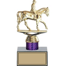 Odak Kupa - Figürlü Kupalar - At / Binici Figürlü Kupalar FG-002 C - 19 cm