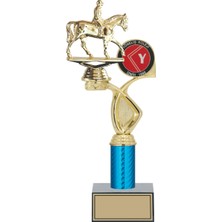 Odak Kupa - Figürlü Kupalar - At / Binici Figürlü Kupalar FG-017 C - 34 cm