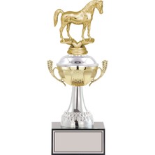 Odak Kupa - Figürlü Kupalar - At Figürlü Kupalar FG-046 B - 30 cm