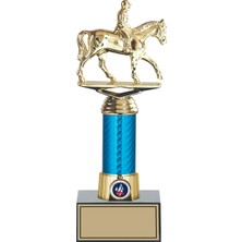 Odak Kupa - Figürlü Kupalar - At / Binici Figürlü Kupalar FG-005 B - 28 cm