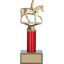 Odak Kupa - Figürlü Kupalar - At / Binici Figürlü Kupalar FG-004 A - 27 cm